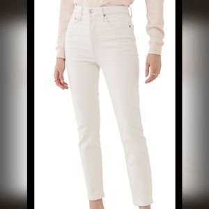 NEW Re/Done 90s high rise ankle crop jeans